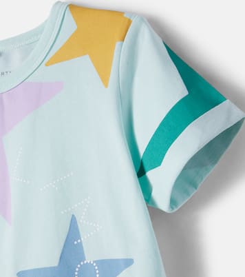 Logo printed cotton jersey T-shirt | Stella McCartney Kids