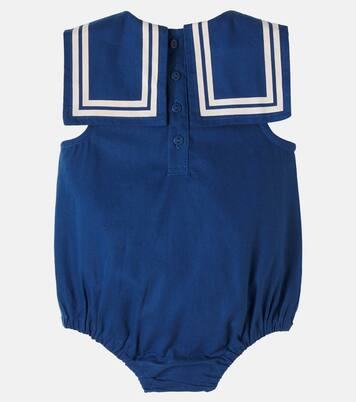 Baby linen and cotton bodysuit | Tinycottons