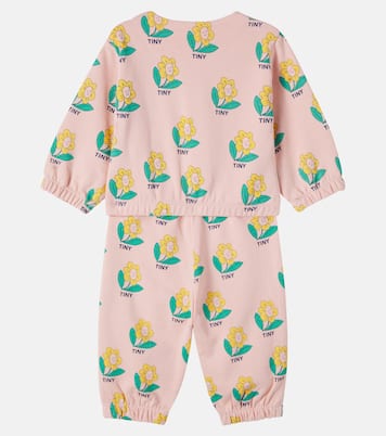 Bébé – Ensemble sweat-shirt et pantalon de survêtement imprimé en coton | Tinycottons
