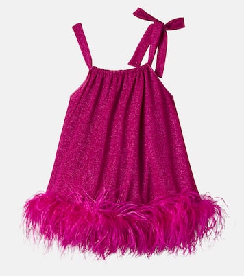 Lumière Plumage dress | Oséree Kids