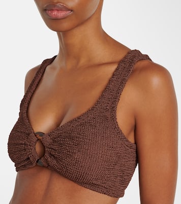 Julia ring-detail bikini | Hunza G