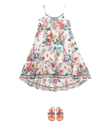Sandales Little Grace Kelly en cuir | Ancient Greek Sandals Kids