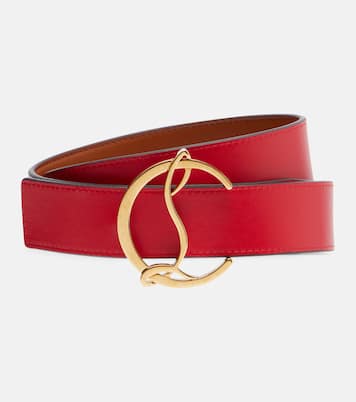 Cintura reversibile CL Logo in pelle | Christian Louboutin