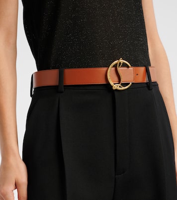 Cintura reversibile CL Logo in pelle | Christian Louboutin