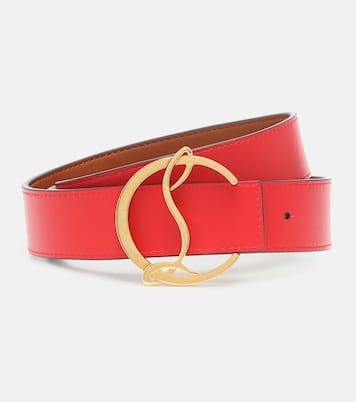 Cintura reversibile CL Logo in pelle | Christian Louboutin