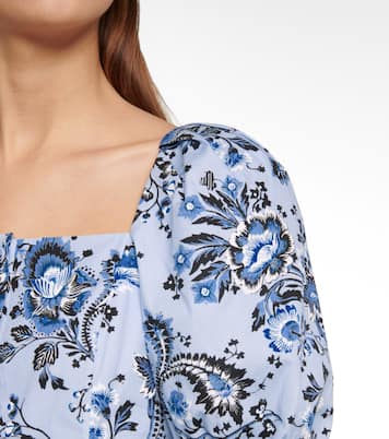 Top Inez aus Baumwollpopeline | Erdem