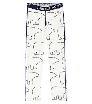 Printed fleece leggings | Perfect Moment Kids