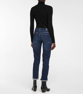 Asher mid-rise cropped slim jeans | 7 For All Mankind