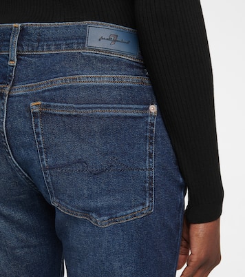 Asher mid-rise cropped slim jeans | 7 For All Mankind