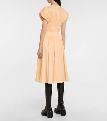 Gonna plissé in misto cotone | Jil Sander