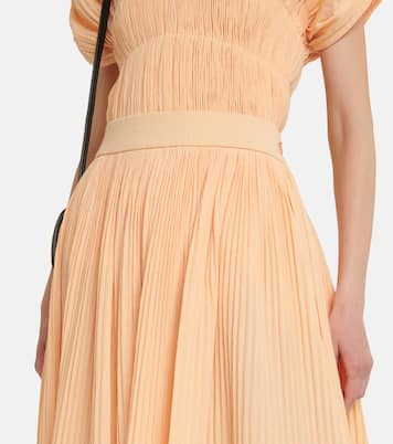 Gonna plissé in misto cotone | Jil Sander