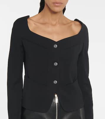 Crêpe jacket | Coperni