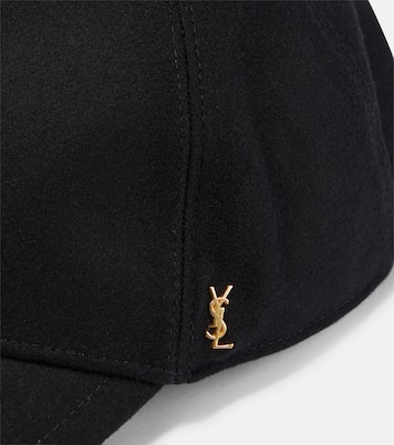 Baseballcap aus einem Wollgemisch | Saint Laurent