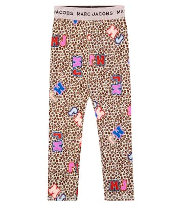 Leopard-printed leggings | Marc Jacobs Kids