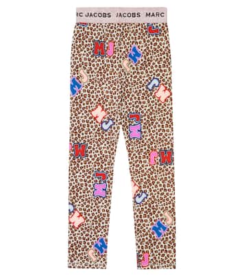 Leopard-printed leggings | Marc Jacobs Kids
