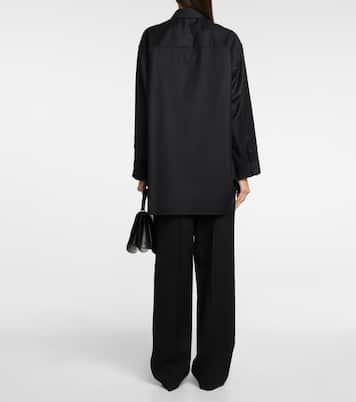 Chemise Caroline en laine vierge | The Row