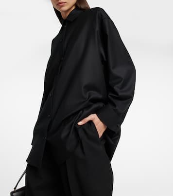 Chemise Caroline en laine vierge | The Row