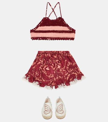Shorts aus Baumwolle | Zimmermann Kids
