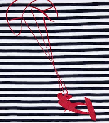 Printed cotton jersey T–shirt | Il Gufo