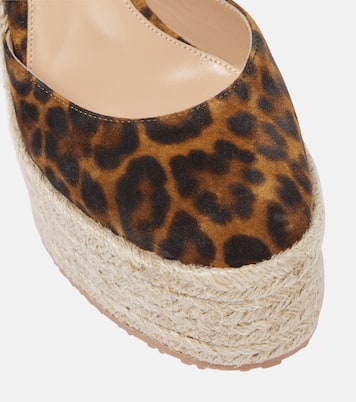 Espadrillas Arenella in suede con zeppa | Gianvito Rossi