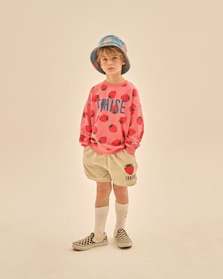Printed cotton sweatshirt | Jellymallow