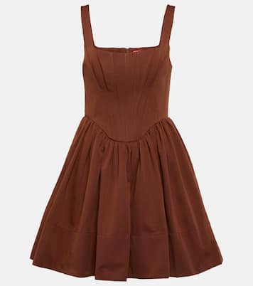 Landscape babydoll minidress | Staud