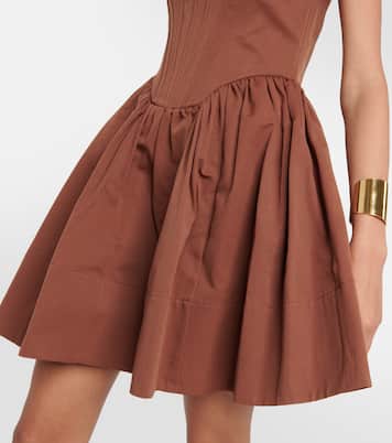 Landscape babydoll minidress | Staud
