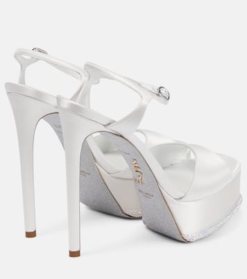 Bridal platform pumps | Rene Caovilla