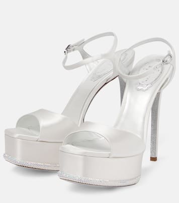 Bridal platform pumps | Rene Caovilla