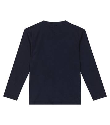 Camiseta en jersey de algodón estampada | Il Gufo