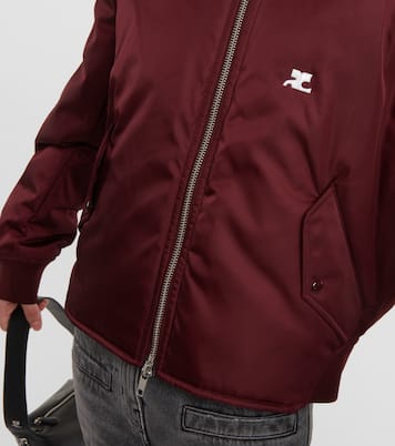 Logo bomber jacket  | Courrèges
