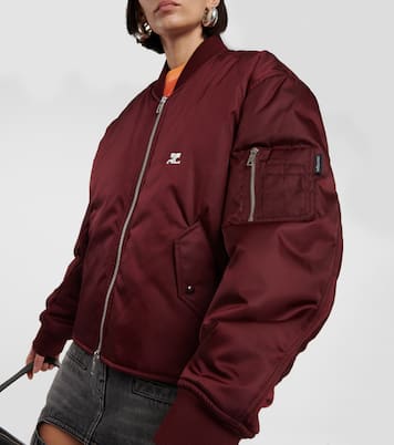 Logo bomber jacket  | Courrèges