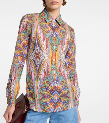 Camicia in cotone con stampa | Etro