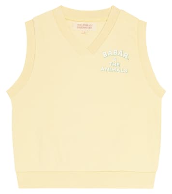 x Babar cotton sweater vest | The Animals Observatory