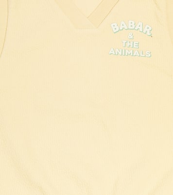 x Babar cotton sweater vest | The Animals Observatory
