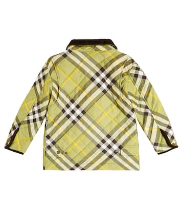 Veste Burberry Check en coton matelassé | Burberry Kids