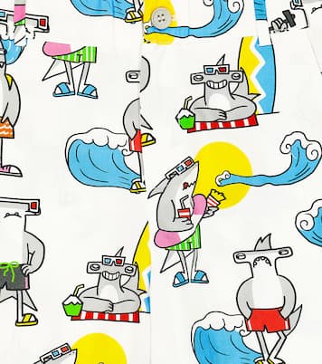 Shorts de algodón estampados | Stella McCartney Kids