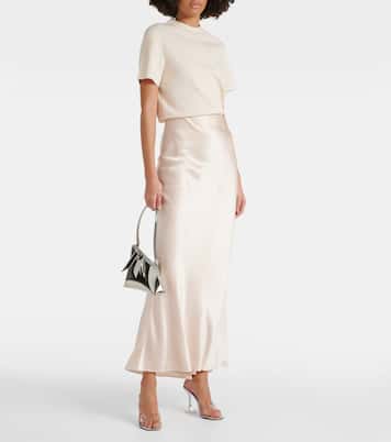 Silk maxi skirt | The Sei