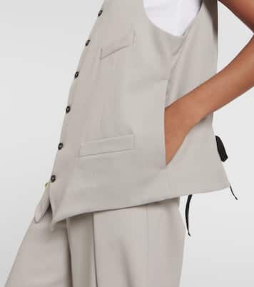 Gilet de costume oversize | MM6 Maison Margiela