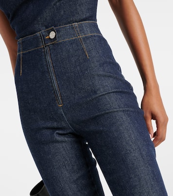 Jeans skinny de tiro alto | Alaïa