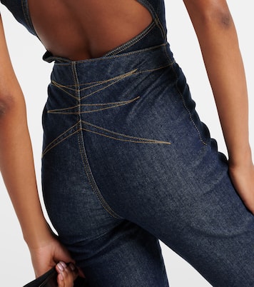 Jeans skinny de tiro alto | Alaïa