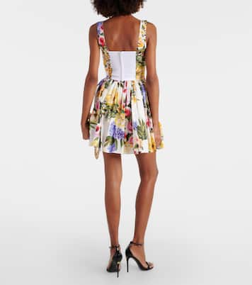 Minikleid aus einem Baumwollgemisch | Dolce&Gabbana