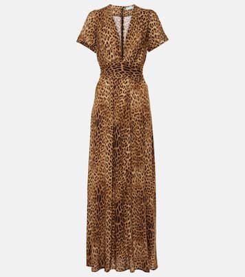 Lou cheetah-print maxi dress | Melissa Odabash