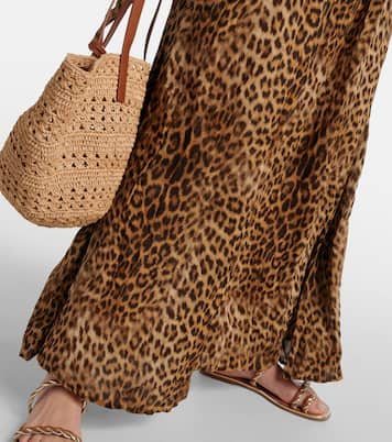 Lou cheetah-print maxi dress | Melissa Odabash