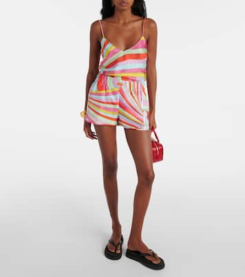 Top Iride aus Seiden-Twill | Pucci
