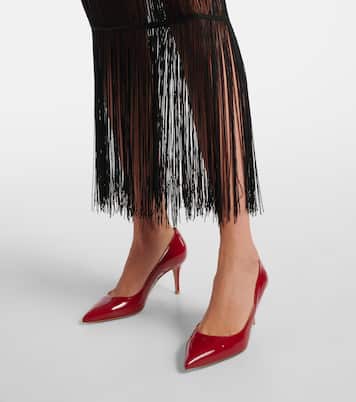 Escarpins Gianvito 70 en cuir verni | Gianvito Rossi