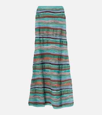 Falda midi Rosen de mezcla de algodón | Ulla Johnson