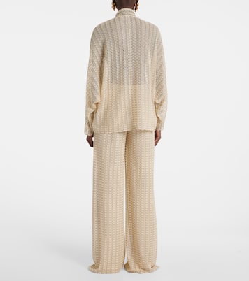 Blusa in maglia con lamé e fiocco | Missoni