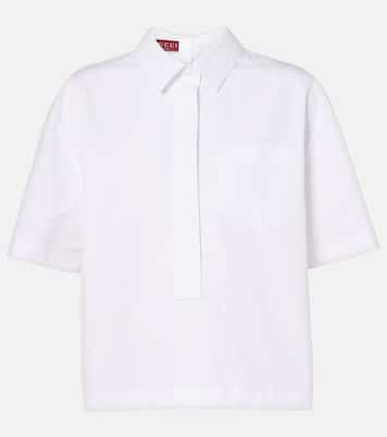 Camicia in popeline di cotone | Gucci