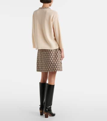Embellished virgin wool sweater | Valentino